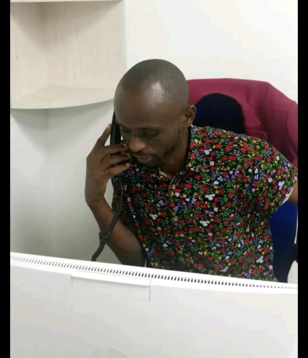 Baba AI Founder making calls to Women Enterprise Fund and Youth Fund